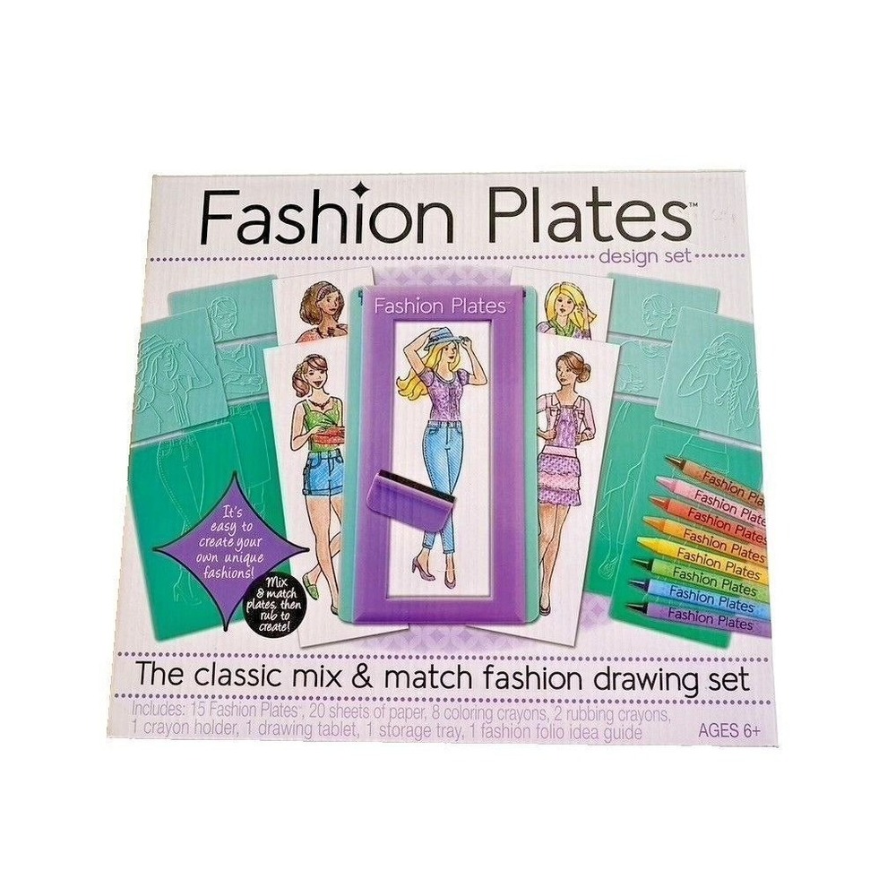 Design Set Fashion Plates - Fashion Design Drawing‎ Kahootz 2015